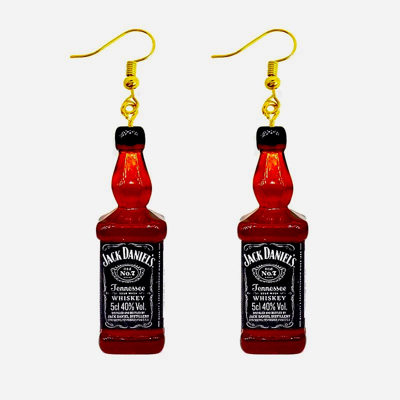 Jack Daniels Earrings